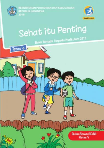 Buku Siswa - SD Kelas V Tema 4 Sehat Itu Penting