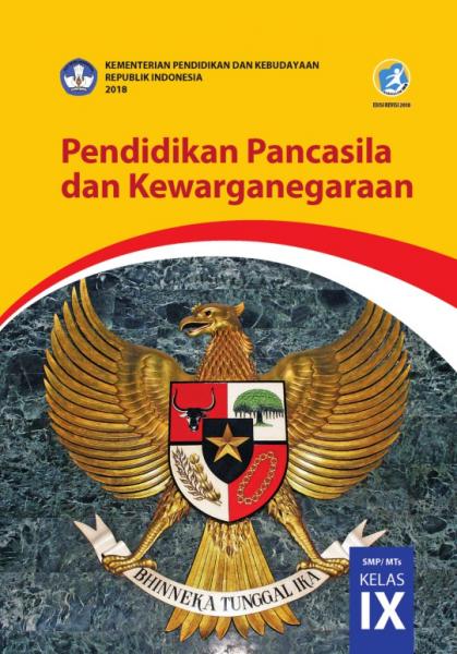 Buku Siswa - Pendidikan Pancasila Dan Kewarganegaraan SMP Kelas IX